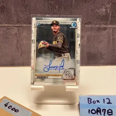 2020 Topps Bowman Chrome Tucupita Marcano 直筆サイン SAN DIEGO PADRES カード
