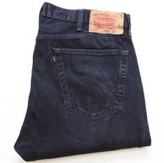 90s リーバイスUSA製 501xx ブラック 後染め W35 グッドフェード