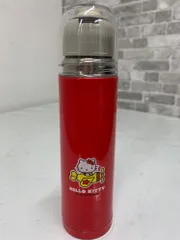ハローキティ ステンレス製水筒 180ml レッド 2003年 ステンレスボトル 当時物