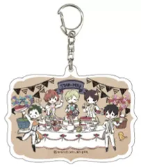 【中古】キーホルダー・マスコット(キャラクター) team柊 乾杯デザイン メルヘンver. 「スタミュ アクリルキーホルダー 03.グラフアートデザイン」