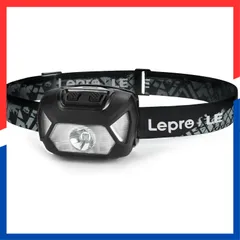 【在庫処分】高輝度 ヘッドランプ ledヘッドライト 6種点灯モード 【赤＆白ライト/スポット・ワイドLED搭載/SOS点滅/実用点灯22時間/IPX4防水/角度調整可/CE LED ROHS認証済み】 釣り 登山 電池式 キャンプ アウトドア 災害 停電用