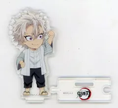 【中古】アクリルスタンド・アクリルパネル 不死川実弥(幼少期) 「鬼滅の刃 全集中展 刀鍛冶の里編・柱稽古編 描き下ろしみにきゃら繋がるランダムアクリルスタンド B」