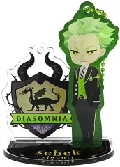 【中古】雑貨 セベク・ジグボルト デフォルメキャラクター制服アクリルスタンドチャームVol.2 「ディズニー ツイステッドワンダーランド」