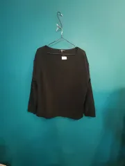 (新製品) ユニクロ ドレープ ボートネック Tシャツ ブラウス