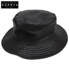 【新品未使用】HERME エルメス ポリナイロン バケットハット レザージップ 12520371_1.jpg