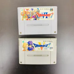 スーパーファミコン ドラゴンクエスト 5 天空の花嫁 6 幻の大地　2点セット　ゲーム