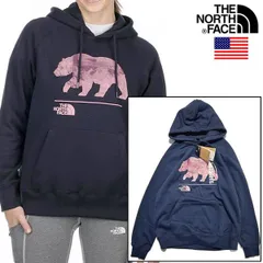The North Face Women's Novelty Graphic Hoodie ノースフェイス USAモデル レディース プルオーバーパーカー 【9706522102-navy】