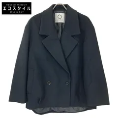 marw united arrows コクーンミドルコート　ブラック　サイズ36 marw united arrows コクーンミドルコート ブラック サイズ36