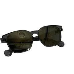 【美品】MONCLER モンクレール サングラス ユニセックス ブラック MONCLER ML0114 01E｜MONCLER（モンクレール）サングラス