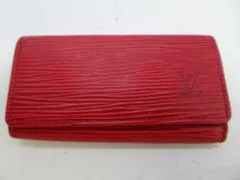 BGK6★ルイ・ヴィトン/Louis Vuitton エピ ミュルティクレ4 カスティ リアンレッド キーケース CA1915 M63827