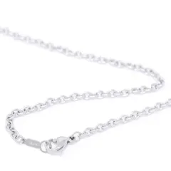 サージカルステンレス製 小豆チェーンネックレス(幅3.0mm) ※長さ自由