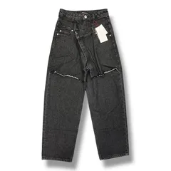 ９／21までお値下げ　25AW新作　メゾンスペシャル　38 黒 2025年最新】MAISON SPECIAL デニム・ジーンズの人気アイテム