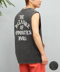 【ムラスポ公式】新品 RVCA ルーカ タンクトップ メンズ バックプリント BF041-P35