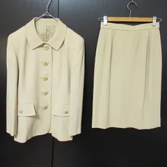 銀座マギー MAGGY スカートスーツ セットアップ 金ボタン レディース [a974508ss]