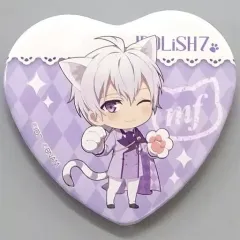 【中古】バッジ・ピンズ(キャラクター) 逢坂壮五 「アイドリッシュセブン in ナンジャタウン ～4th Aniversary Festival～ 君とナンジャで愛なニャイト! ハート缶バッジ」