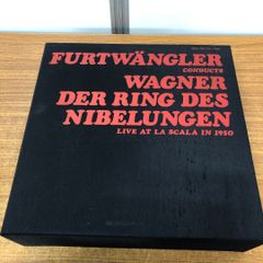 ▲01)【同梱不可】Furtwangle WAGNER DER RING DES NIBELUNGEN/ニーベルングの指環 全曲/OB1701~16-B5/スカラ座公演録音/1950/国内/A