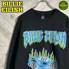 【古着】BILLIE EILISH｜ビリーアイリッシュ，When We All Fall Asleep，Where Do We Go? WORLD TOUR，プルオーバースウェット，ミュージック，洋楽，POPのサムネイル