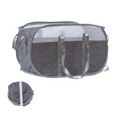 洗濯カゴ 洗濯かご 折りたたみ 破れにくい 横型 ランドリーバスケット 70L 大容量 強化されたハンドル