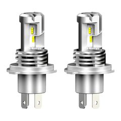 H4 LEDヘッドライト Hi/Lo 車検対応 ホワイト 6500K 2個セット