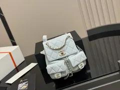 【今日特価】CHANEL Duma バックパック 23P ブラック & ゴールド 小青蛙柄 送料無料 今在庫限定価格