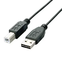 2023年最新】エレコム USBケーブル（A・Bタイプ） ホワイト 5m USB2