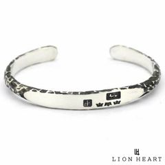 ライオンハート ブラックスミスバングル シルバー925 メンズ ブランド LION HEART