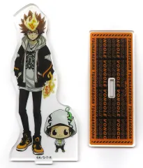 【中古】アクリルスタンド・アクリルパネル 沢田綱吉＆リボーン(ストリートver.) BIGアクリルスタンド 「家庭教師ヒットマンREBORN!」