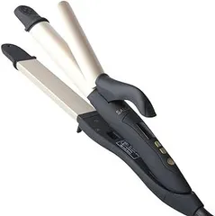 【訳あり】☆SALONIA サロニア 2WAYストレートヘア＆カールヘアアイロン 32mm ゴールド SL-002AGO 0203591