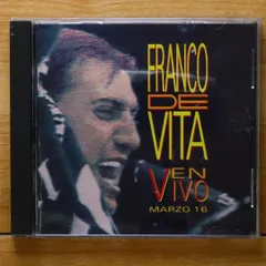 中古CD★フランコ・デ・ヴィータ/Franco De Vita■ En Vivo Marzo 16 【CDZ80750/0037628075028】A21884のサムネイル