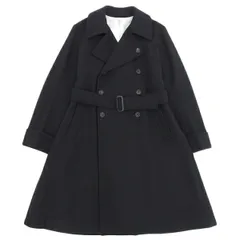 極美品⭐️ヨウジヤマモトプールオム ノーカラーロングコート ウールキャバ YOHJI YAMAMOTO POUR HOMME(ヨウジヤマモトプールオム) 80~90's