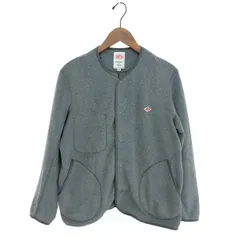 Danton ダントン ノーカラーフリースジャケット サイズ:38  MR12-11-02   グレー レディース / 240001161771