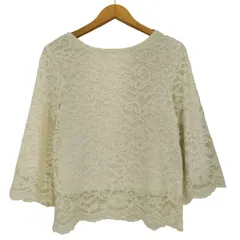 ロペピクニック Rope Picnic 総レース フレアスリーブ ブラウス レディース JPN：38 