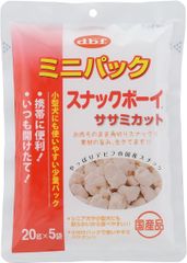 デビフペット 送料無料 1袋 100g ミニパック スナックボーイ ササミカット デビフ 20g×5袋入り 犬のおやつ 国産 おやつ d.b.f ミニPスナックボーイササミ