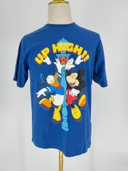 東京ディズニーシー Tシャツ L Disney ドナルドダック ミッキーマウス 半袖 青