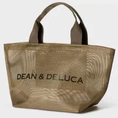 DEAN&DELUCA  ディーンアンドデルーカ Sサイズ メッシュトートバッグ ゴールド  限定