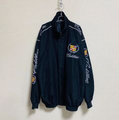 【超希少】Y2K 80’s - 90’s Cadillac Embroidery Racing Jacket【LO000006】