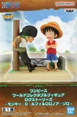 【中古】フィギュア モンキー・D・ルフィ＆ロロノア・ゾロ 「ワンピース」 ワールドコレクタブルフィギュア ログストーリーズ-モンキー・D・ルフィ＆ロロノア・ゾロ-