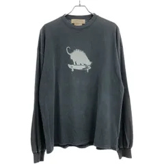 REMI RELIEF レミレリーフ HARD SP加工20/-天竺ロンT(SKATE) カットソー  チャコール Lのサムネイル