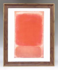 新品☆額付アートポスター☆マーク・ロスコ☆Mark Rothko☆151
