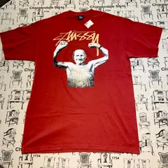 NO.41 DEAD STOCK!! OLD STUSSY 紺タグ STAND FILM Tシャツ XL