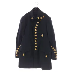 Yohji Yamamoto POUR HOMME (ヨウジヤマモト プールオム) 19AW 金釦JKT ウールジャケット アウター ブラック HC-J28-104ジャケットのサムネイル
