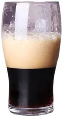 morning place ビール パイント グラス 黒ビール ギネス インペリアルビールグラス イングリッシュパブスタイル(1個)