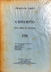 ラヴェル ピアノ協奏曲 ト長調 (スタディスコア/ポケットスコア)輸入楽譜 Ravel Concerto pour piano et orchestre デュラン社/Durand 洋書
