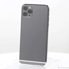 〔中古品〕 iPhone11 Pro Max 64GB スペースグレイ NWHD2J／A SIMフリー【344】