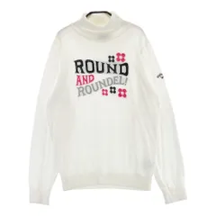 サイズ：LL CALLAWAY キャロウェイ  タートルネック ニットセーター  ホワイト系 [240101517335] ゴルフウェア レディース ストスト