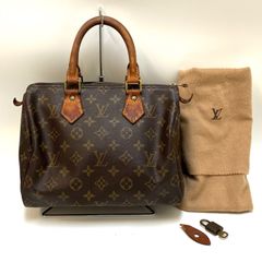 ＊LOUIS VUITTON ＊モノグラム スピーディ25  パドロック 南京錠　鍵×1付属　☽