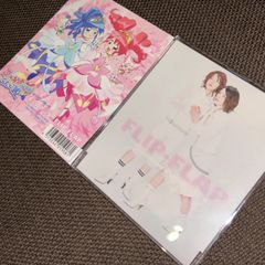 (S5569) ワイドキャップ帯付き ふしぎ星の☆ふたご姫Gyu! オープニングテーマ～キミのアシタ/FLIP-FLAP CD ふしぎ星のふたご姫gyu flip flap