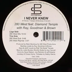 米12” 280 West, Diamond Temple, Ray, I Never Knew PSR009 Phuture Sole Recordi /00250