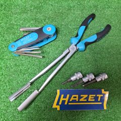 【中古品】ハゼット(HAZET) 3/8ヘキサゴンソケット・スパークプラグプライヤー・ヘックスキーセット【岩槻店】のサムネイル