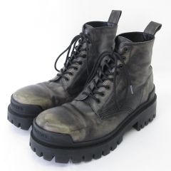 BALENCIAGA バレンシアガ ストライクプラットフォーム シューズ Women's Strike Platform Derby in Black | Balenciaga US